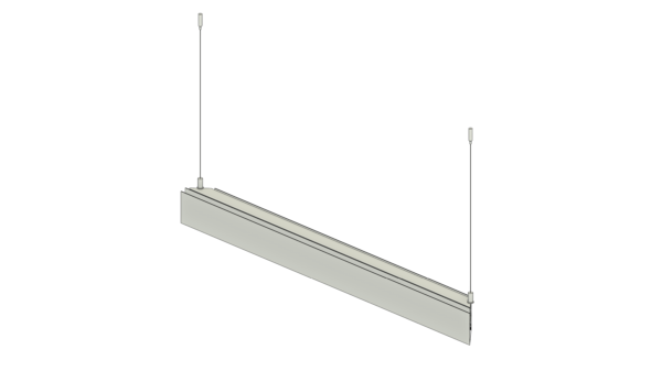 Pendente Retangular Linear - Image 2