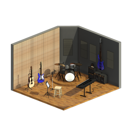 Estúdio Musical Multifuncional