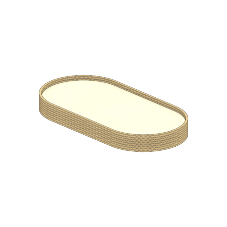 Trocador Oval Nature