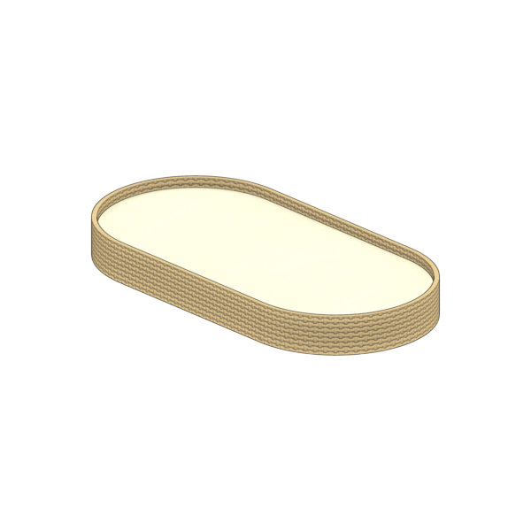 Trocador Oval Nature