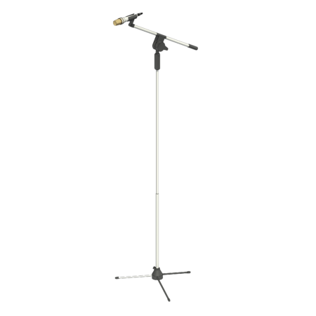 Microfone Com Pedestal