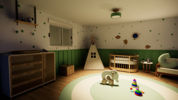 Quarto de bebê - Verde Serenidade - Image 10