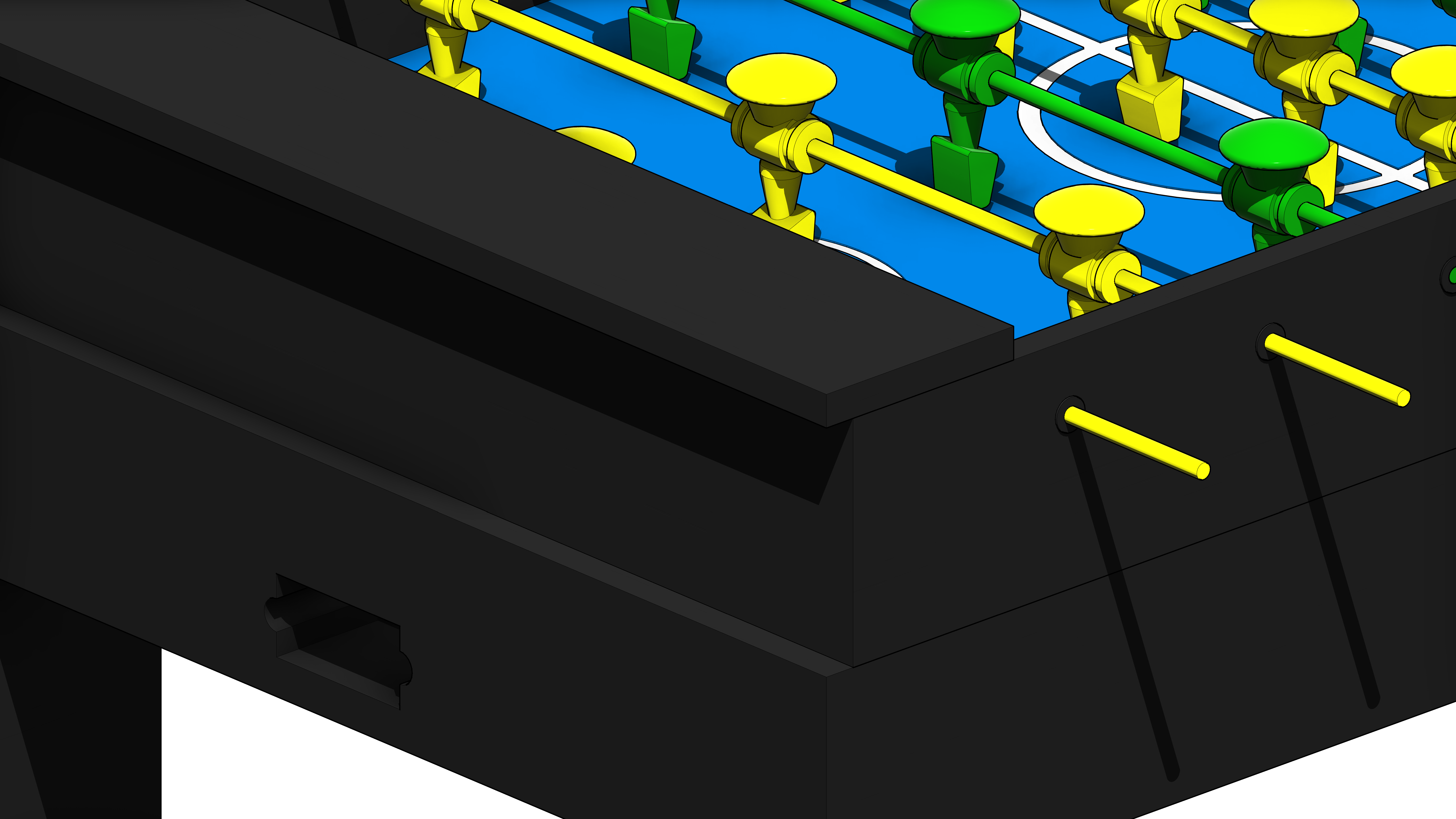 Mesa De Jogos Pebolim - Image 5