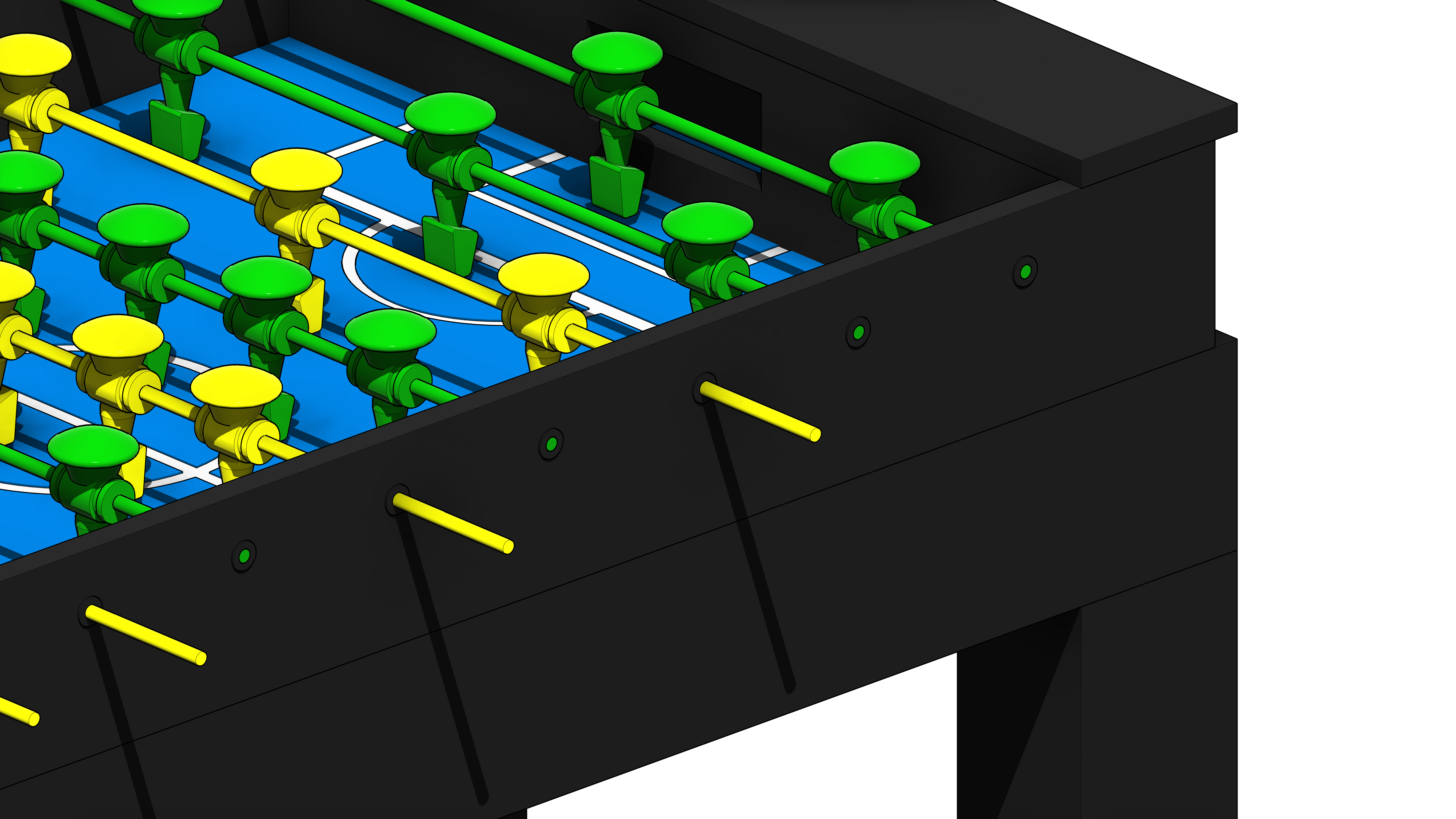 Mesa De Jogos Pebolim - Image 6