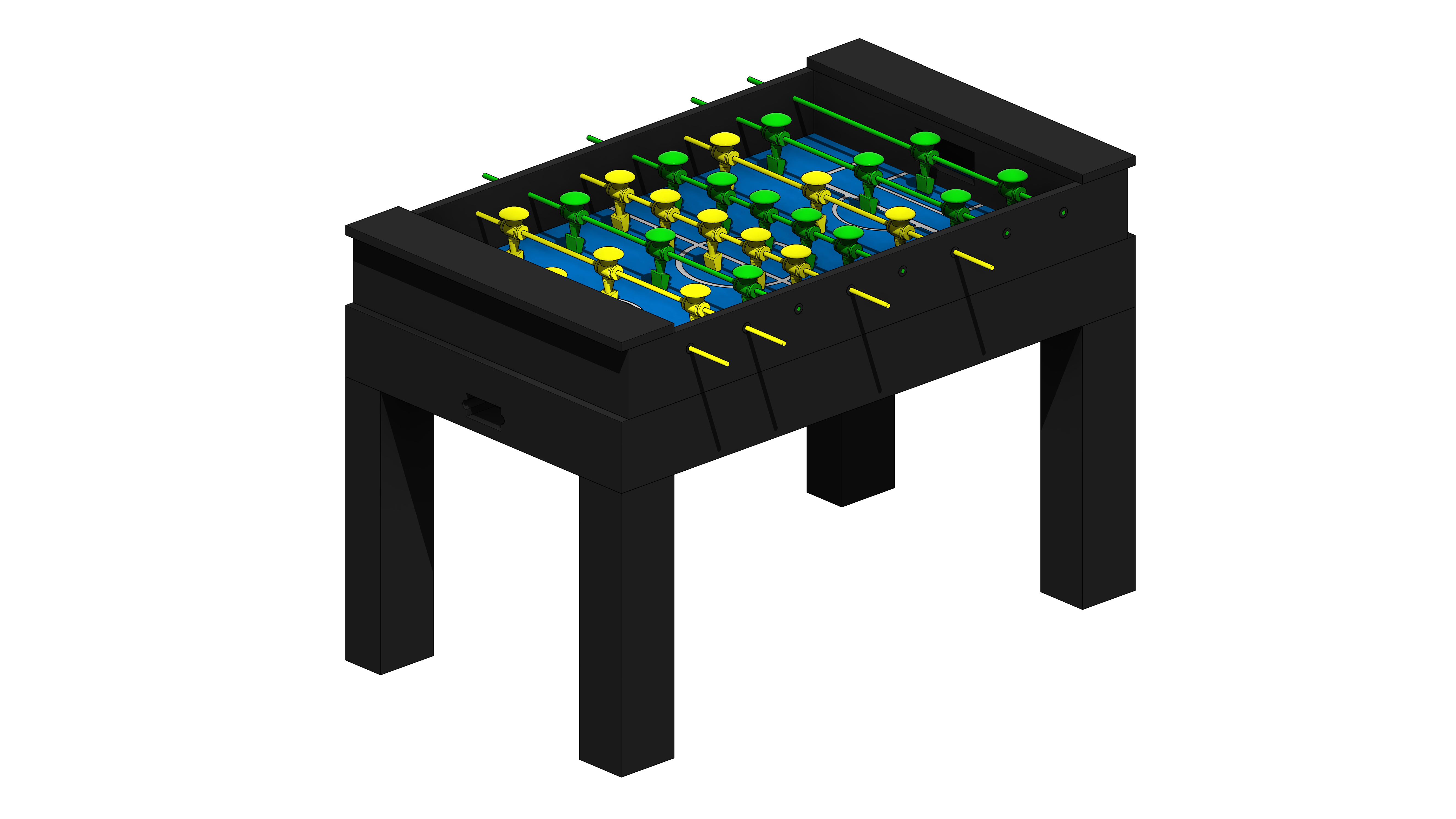 Mesa De Jogos Pebolim - Image 3