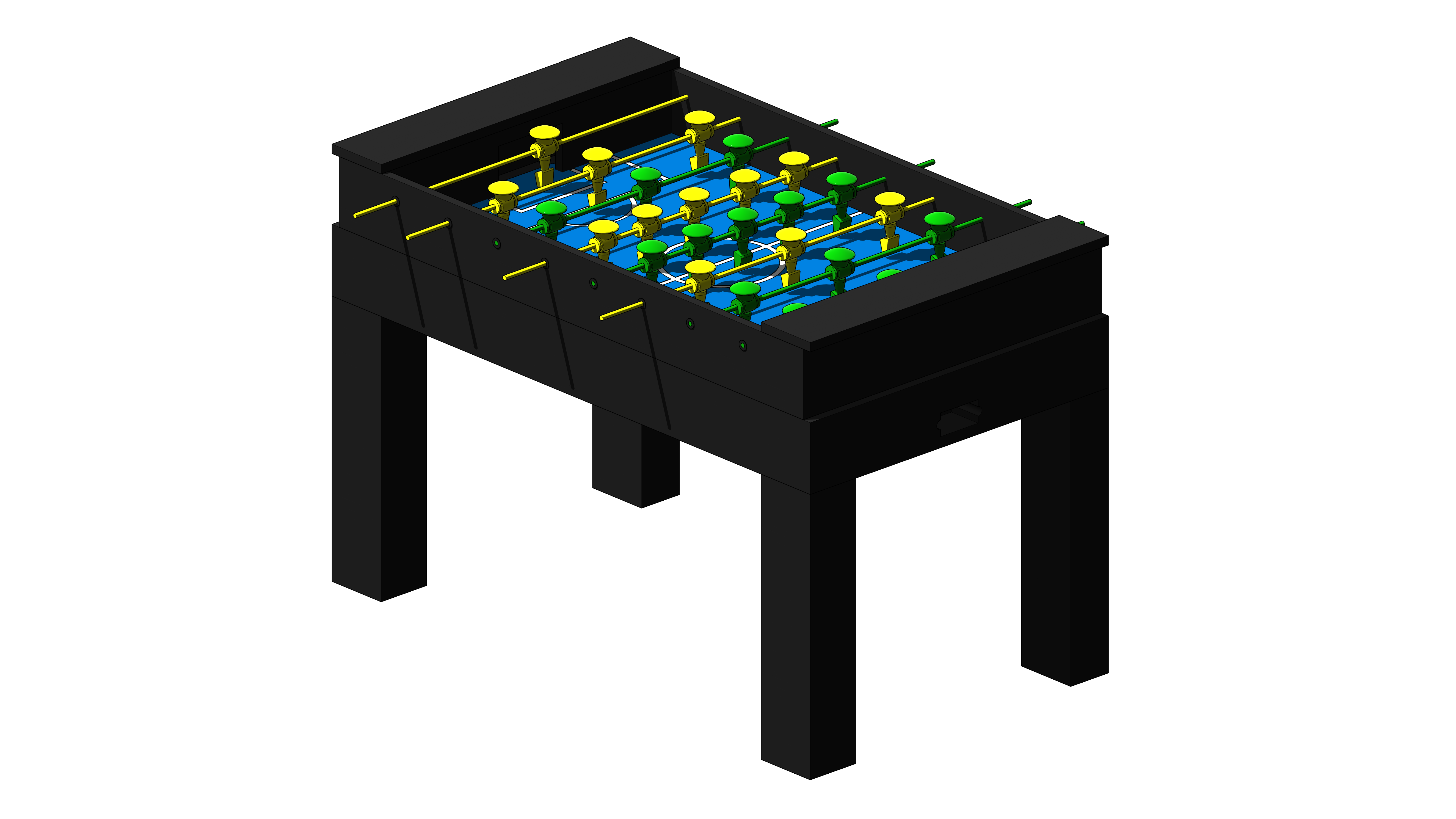 Mesa De Jogos Pebolim - Image 2