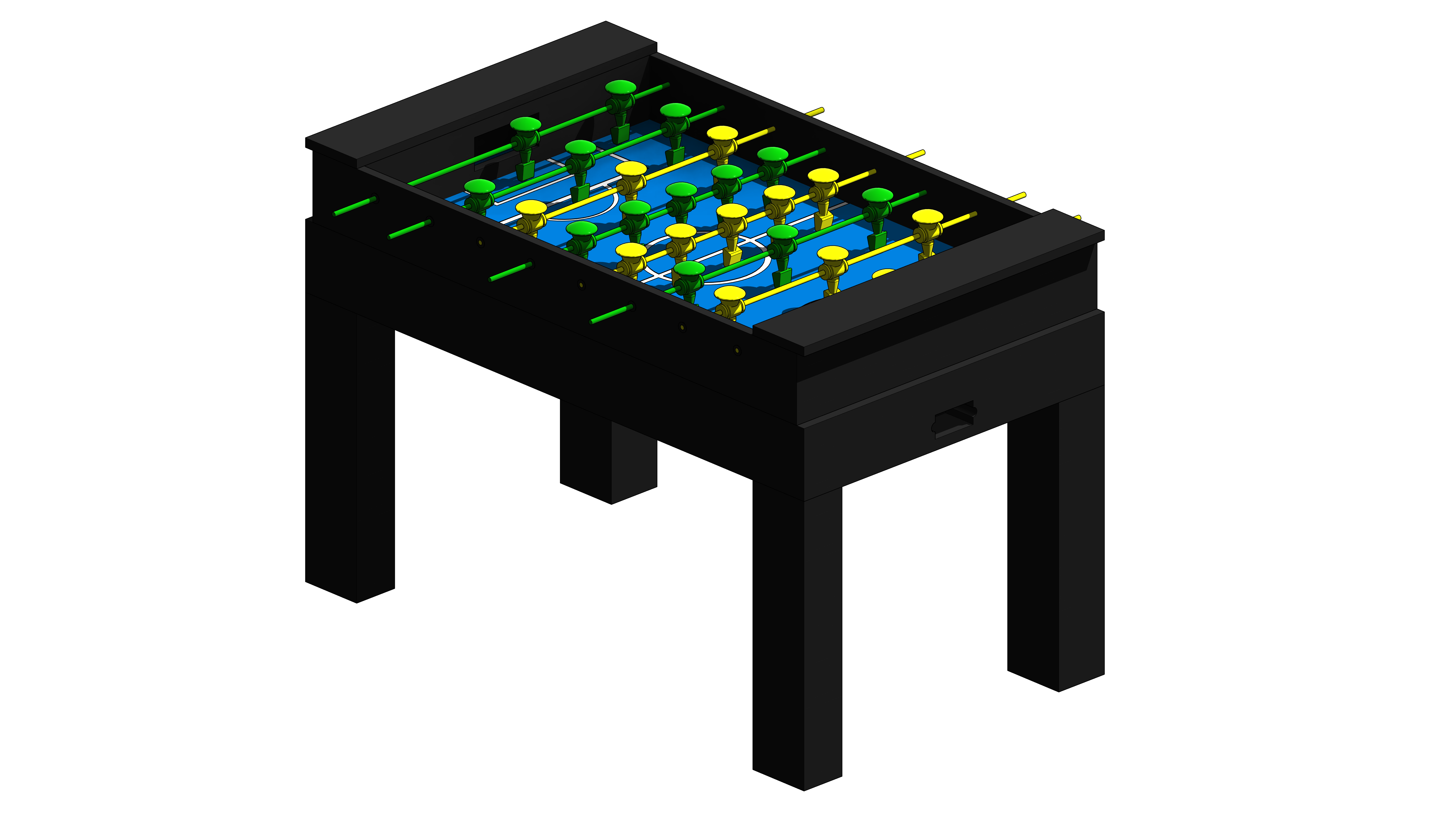 Mesa De Jogos Pebolim - Image 4