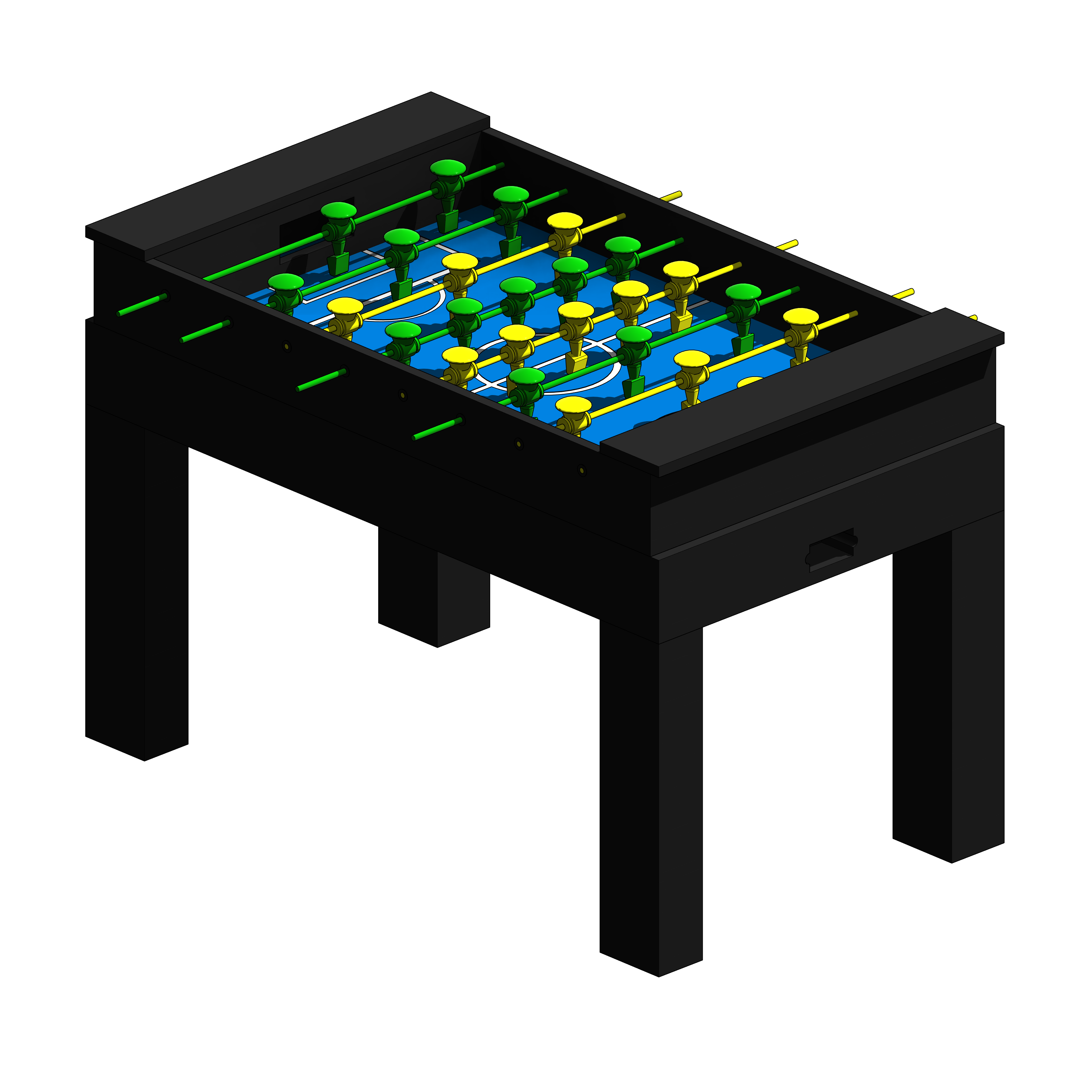 Mesa De Jogos Pebolim