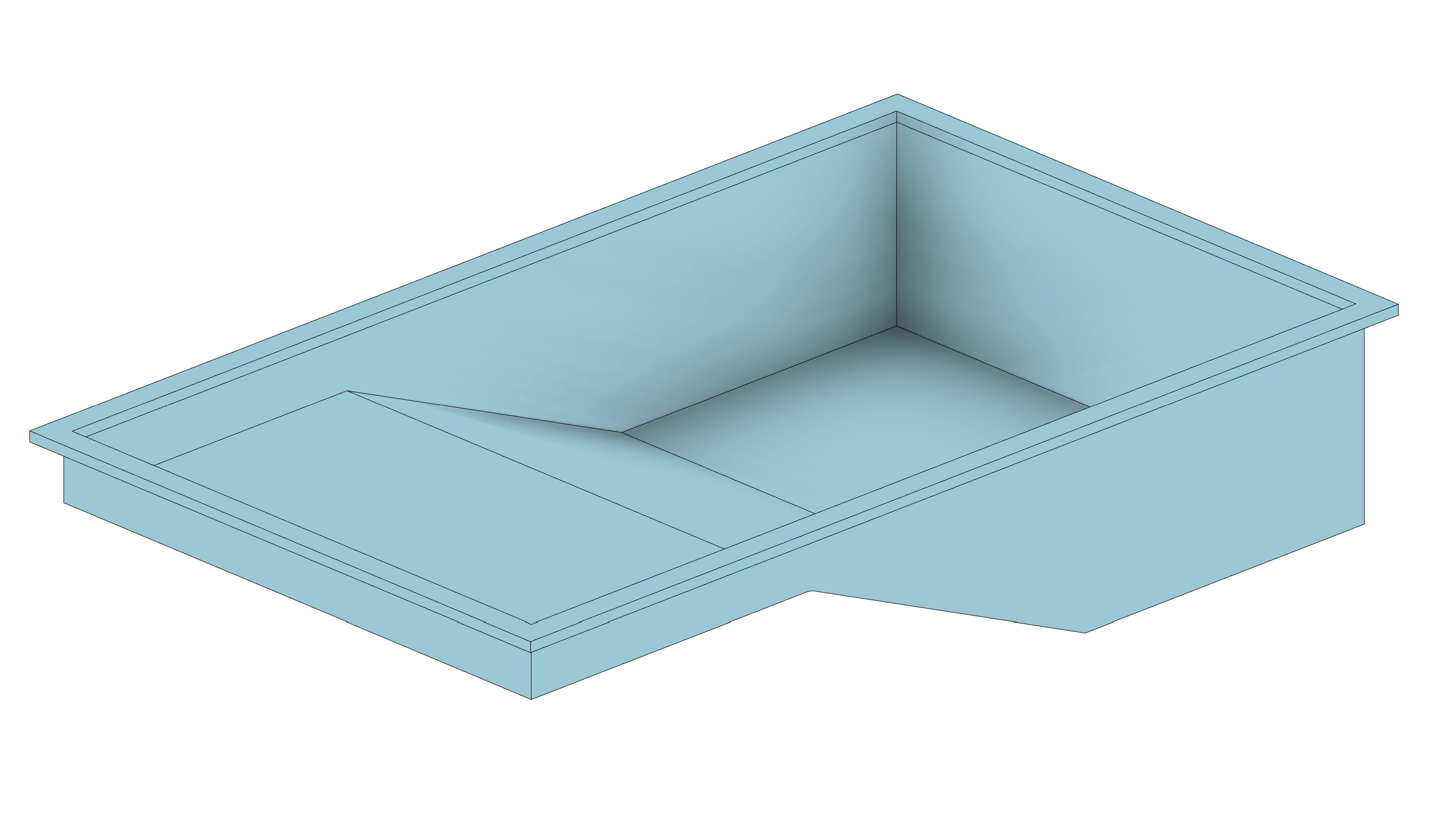 Piscina De Fibra Com Rebaixo - Image 4