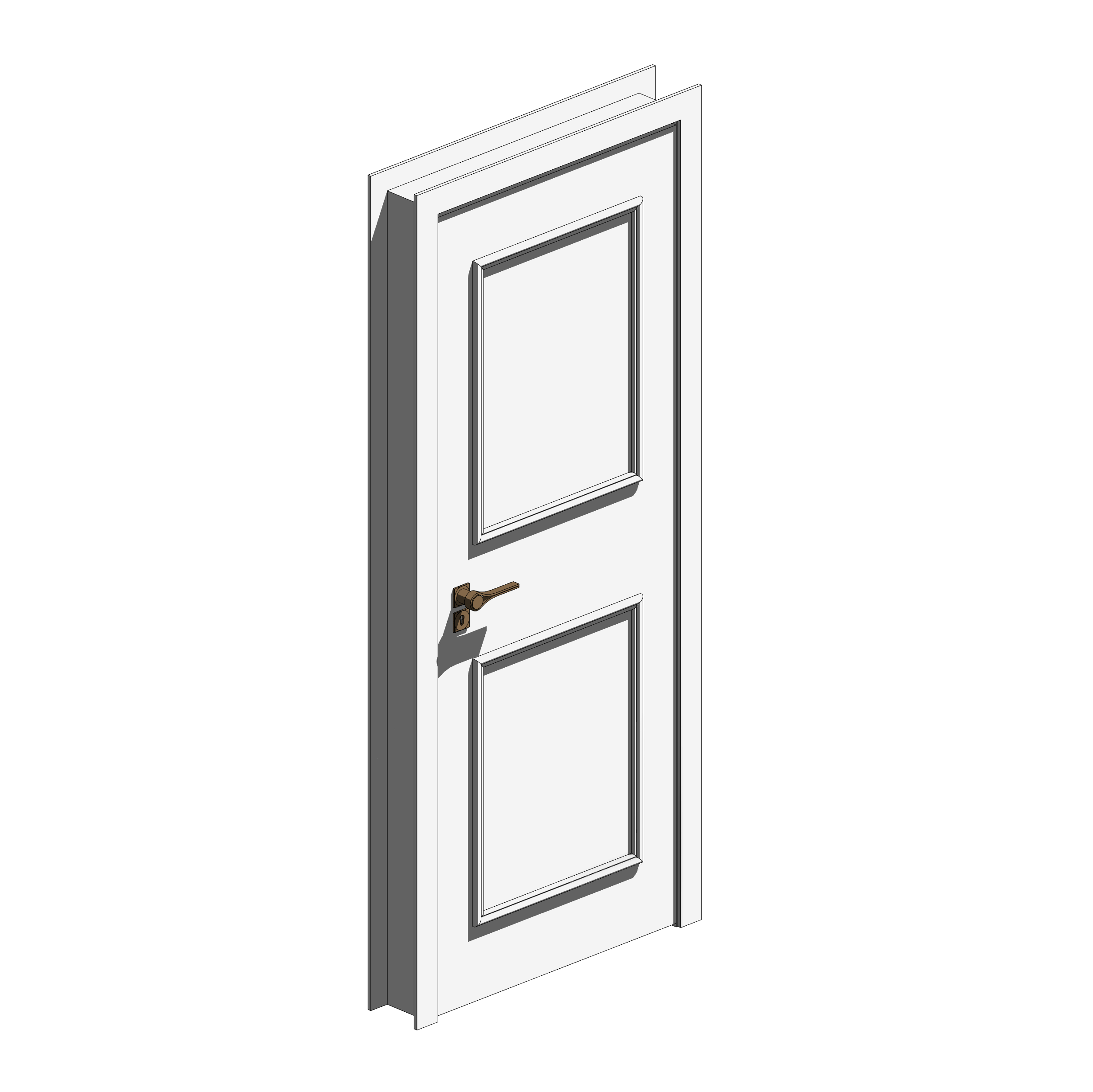 Porta De Abrir Boiserie