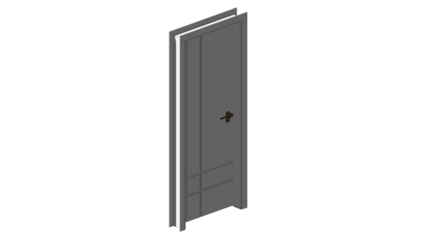 Porta De Abrir Com Friso Inferior - Image 4