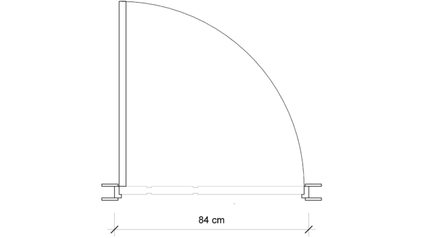 Porta De Abrir Com Friso Inferior - Image 8