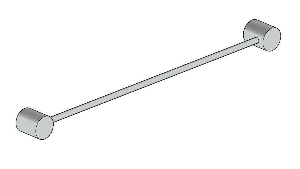 Porta Toalha Em Barra - Image 2