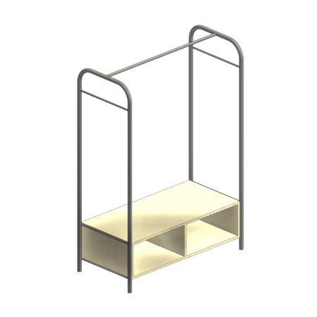 Guarda Roupa Closet Industrial